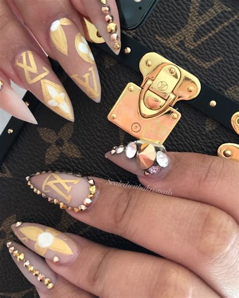 30 Best LV Nail Design Ideas You Should Check 